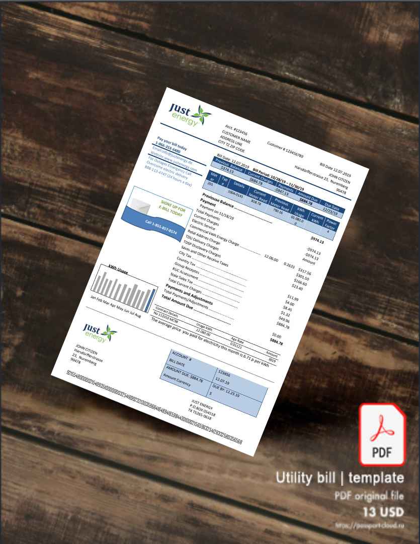 Utility bill | Albanian Power | Albania